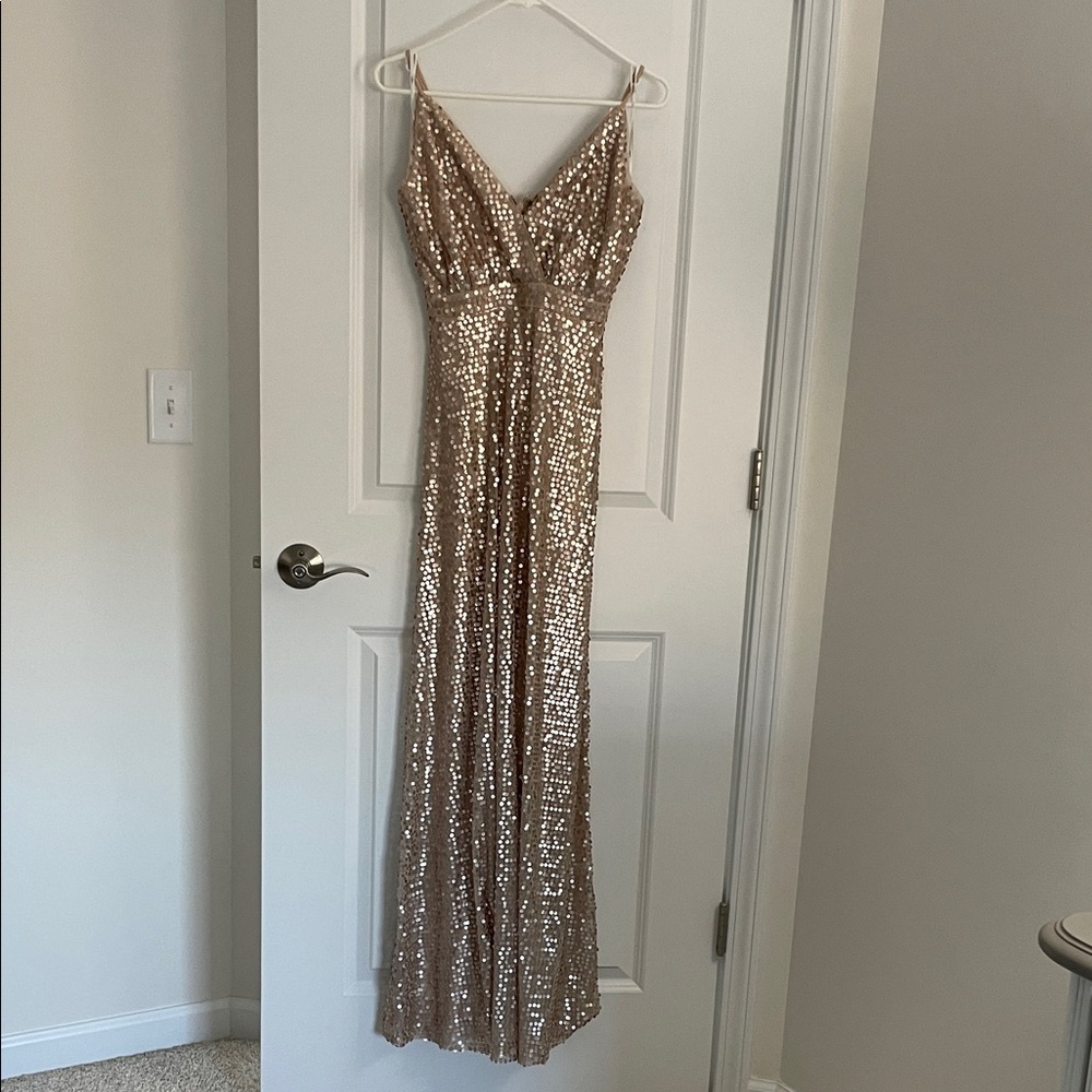 Sequin Evening Gown